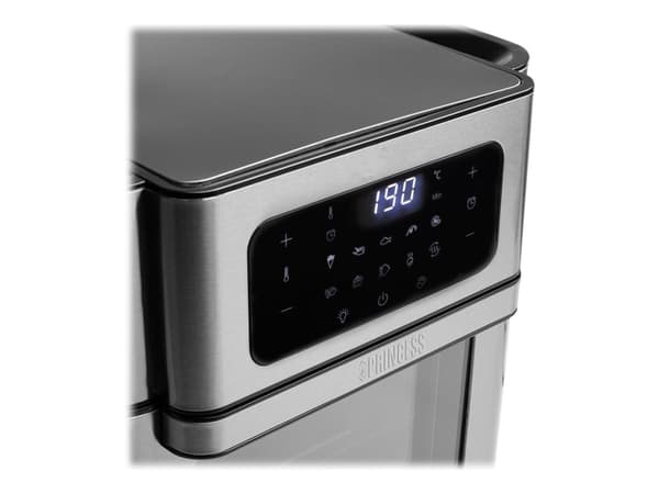 Princess 182065 - Varmluftstekeovn - 10 liter - 1.5 kW - sølv