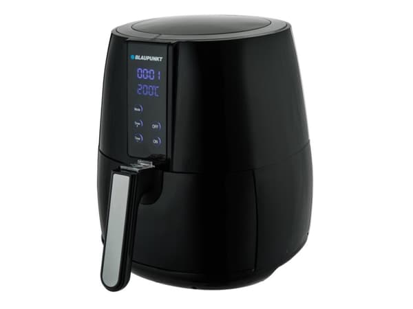 Blaupunkt AFD501, Friteringsmaskin, 4 L, 150 °C, 200 °C, 60 min., Dubbel Svart