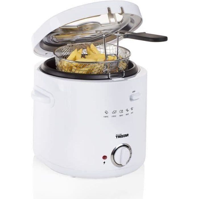 TRISTAR FR-6941 Classic Electric Fryer - Hvid