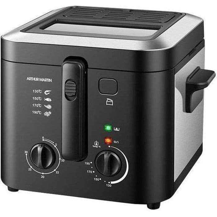 ARTHUR MARTIN AMP132 Fryer med timer - Kapacitet 2,5L - 160W