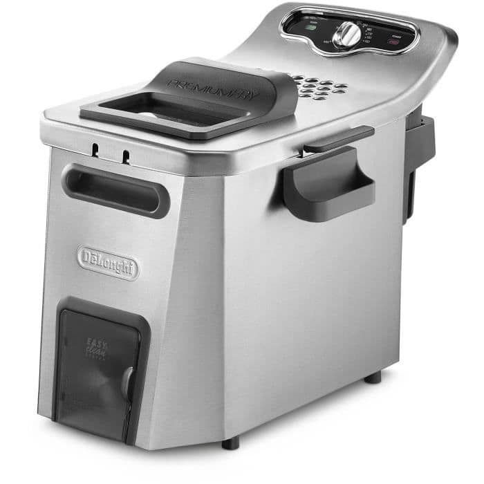 DELONGHI F44532CZ Semiprofessionell elektrisk stekpanna PremiumFry - Rostfritt stål