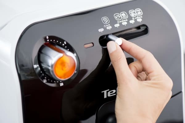 Tefal FX1000 fritös Single Svart, Vit