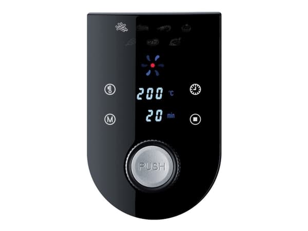 Steba HF 5000 XL - Varmluftsfritös - 5.2 liter - 1.8 kW - svart