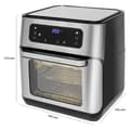 Miniatyrbild 5 av 8: Profi Cook PC-FR 1200 H Varmluftsfritös 11 l 1500 W Svart/rostfritt stål