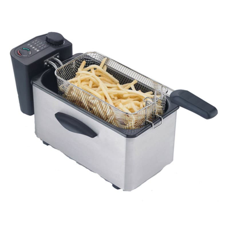 Fritös COMELEC FR-3070/3071 3 L 2000W Rostfritt stål