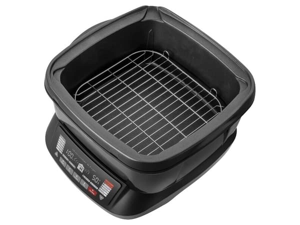 Sencor SFR 9300BK, Rasvakeitin, 4,8 L, 40 °C, 240 °C, Yksi, Musta