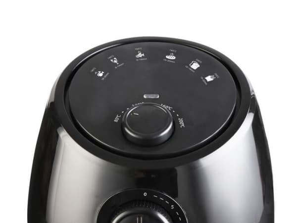 Beper P101FRI001, Varmluftsfrityr, 2 l, 200 °C, Sort, Berøringskontroll, Enkeltstående