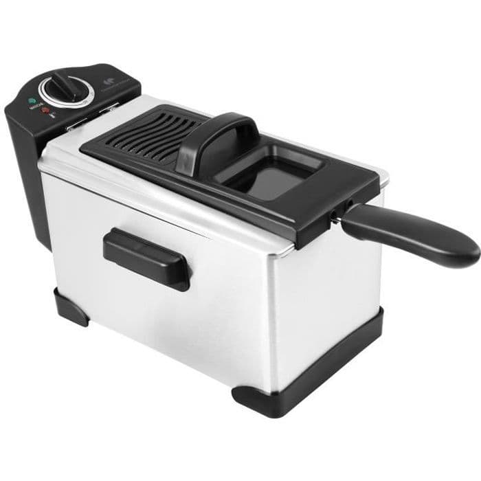 CONTINENTAL EDISON FR3INX Fryer - 3 liter