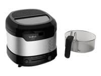 Tefal Uno FF215D, Rasvakeitin, 1 kg, 1,8 L, 150 °C, 190 °C, 4 henkilö(t) musta, Ruostumaton teräs