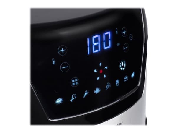 Princess Digital Aerofryer XXL - Varmluftsteker - 4.5 liter - 1.5 kW - sølv
