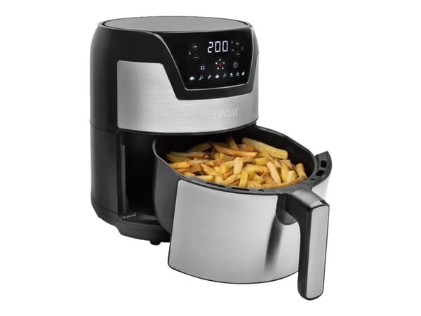 Princess Digital Aerofryer XXL - Varmluftsteker - 4.5 liter - 1.5 kW - sølv Sølv