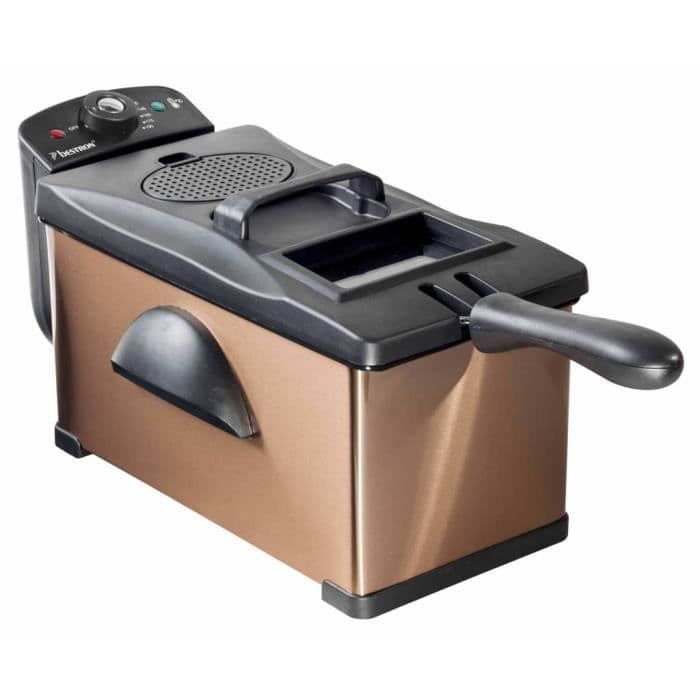 BESTRON Cool Zone Fryer - 1 kg pommes frites - 3,5 liter - 2000 W.