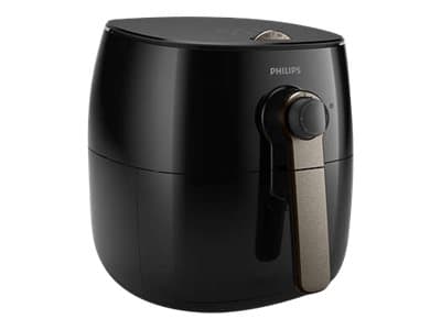 Philips Viva Collection HD9721/10 fritös Single Fristående 1500 W Varmluftsfritös Svart