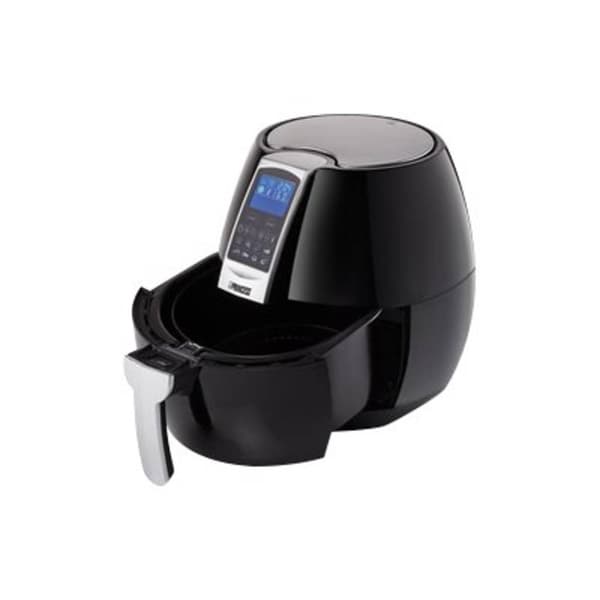 Princess 01.182021.01.001 Varmluftsfritös 3.2 l 1400 W med display, Non-stick-beläggning, Timerfunktion Svart