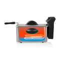Miniatyrbild 4 av 4: Princess 01.182642.01.001 Fritös 4 l 2000 W Kontrolljus, Non-stick-beläggning, Överhettningsskydd Svart