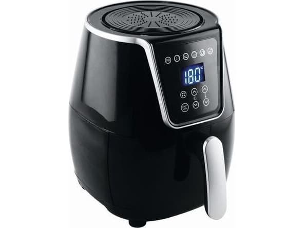 Guzzanti GZ31D, Varmluftsfrityr, 3 l, 80 °C, 200 °C, 60 min, Single/enkelt