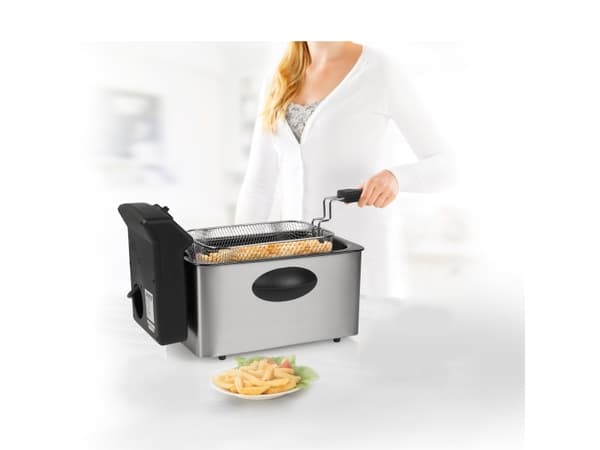 Princess 182642, Frityrkoker, 4 l, 0,8 kg, 160 °C, 190 °C, 4 person(er)