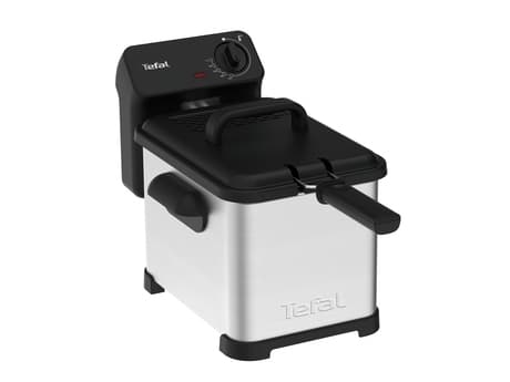 Tefal FR503 Single Fristående 3000 W Fritös Svart, Rostfritt stål