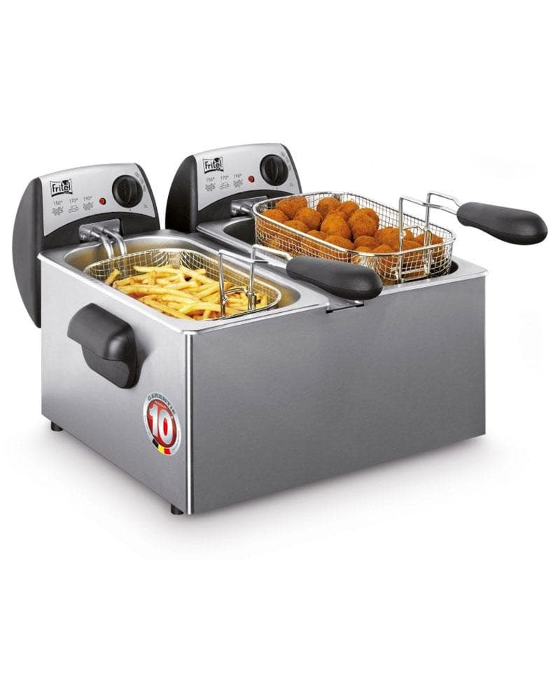 Fritel FR1355 DUO 2 x 3 L Fritös - Grå