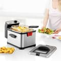 Miniatyrbild 5 av 6: Fritös Princess 01.183001.01.050 3 L 3200W Svart Silvrig 3 L