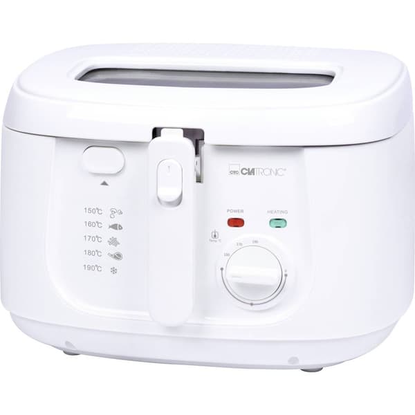Clatronic FR 3771 Fritös 2.5 l 1800 W Vit