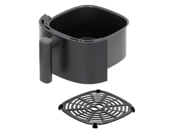 Adler AD 6310, Kuumakiertoilmakypsennin, 3 L, 80 °C, 200 °C, Yksi, Musta