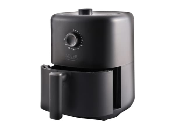 Adler AD 6310, Varmluftsteger, 3 L, 80 °C, 200 °C, Enkelt, Sort Sort