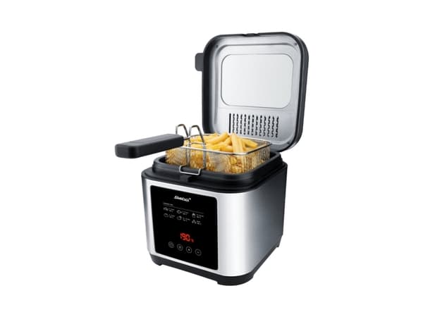 Steba DF 150, Frityrkoker, 2,5 l, 0,8 kg, 190 °C, Single/enkelt, Sort, Rustfritt stål