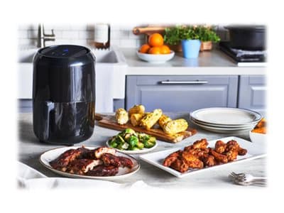 Tefal Easy Fry EY3018 Fritteuse Eins/Eine(r) 1,6 l Eigenständig Heißluftfritteuse Schwarz (FY 3018 EASY FRY)