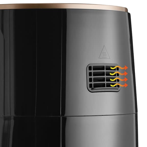 Airfryer Mika 8,5 L - sort