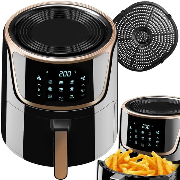 Airfryer Mika 8,5 L - sort