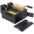 Miniatyrbild 2 av 4: Princess 183028 Dubbel kallzonsfritös 6 l 2 x 1800 W Svart