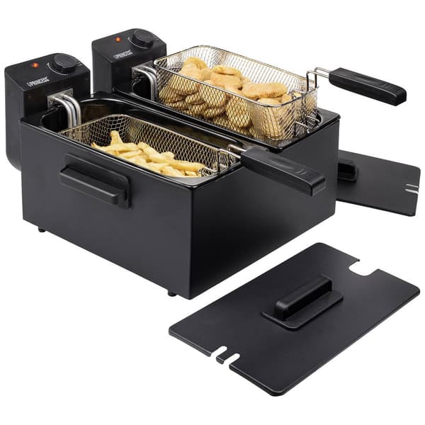 Princess 183028 Dubbel kallzonsfritös 6 l 2 x 1800 W Svart