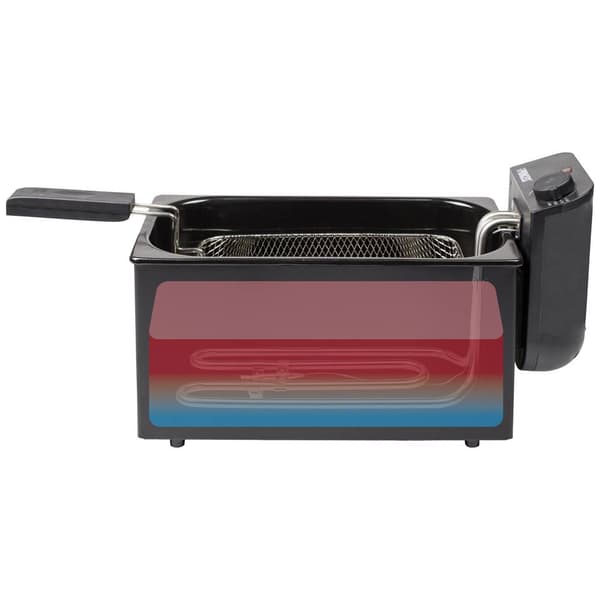 Princess 182727 Kallzons fritös 3 l 2000 W Svart