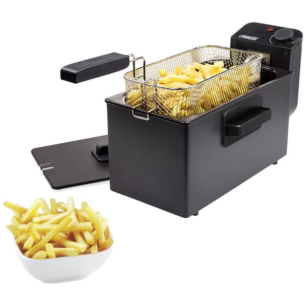 Princess 182727 Kallzons fritös 3 l 2000 W Svart