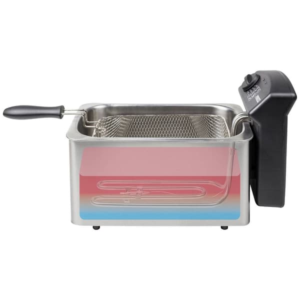 Princess 182626 Kallzons fritös 3 l 2000 W Silver (matt)