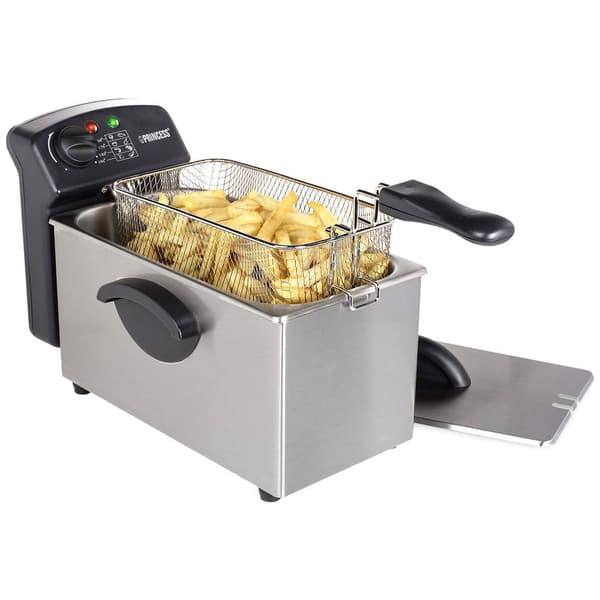 Princess 182626 Kallzons fritös 3 l 2000 W Silver (matt)