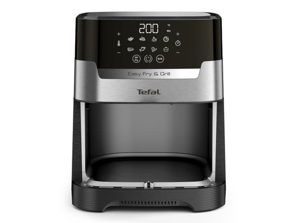 Tefal Easy Fry & Grill EY505D, Varmluftsfritös, 4,2 l, 80 ° C, 200 ° C, 6 personer, 60 min