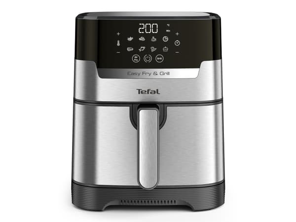 Tefal Easy Fry & Grill EY505D, Varmluftsfritös, 4,2 l, 80 ° C, 200 ° C, 6 personer, 60 min