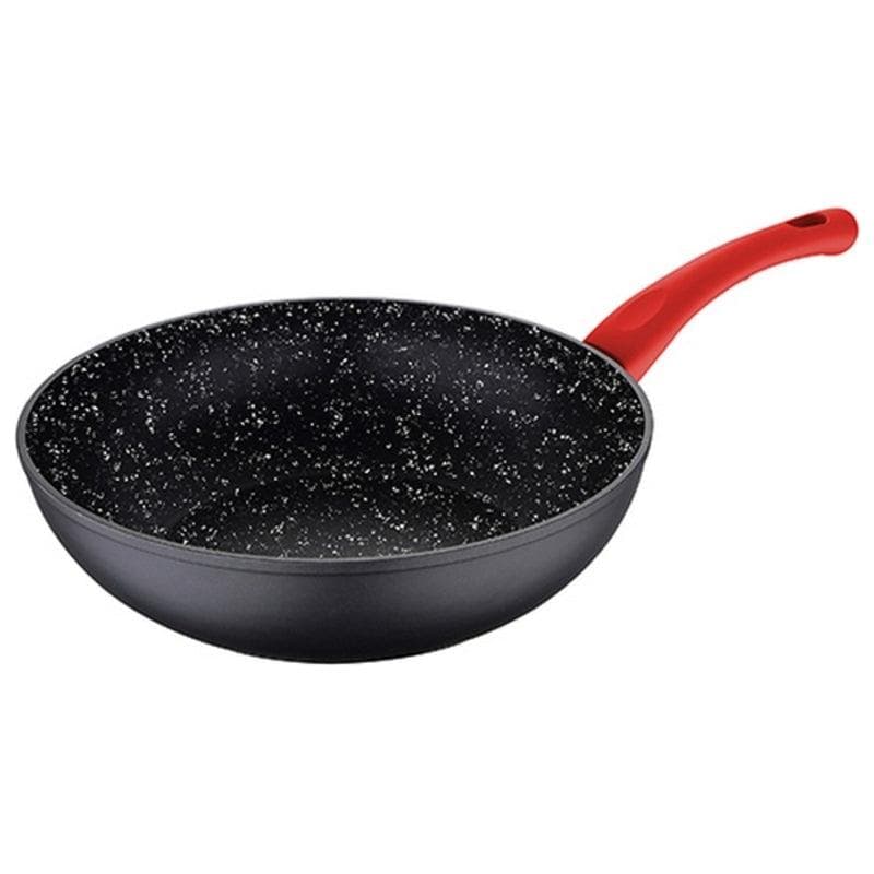 Wok Pan San Ignacio Black Aluminium black Toughened aluminium (Ø 26 cm)