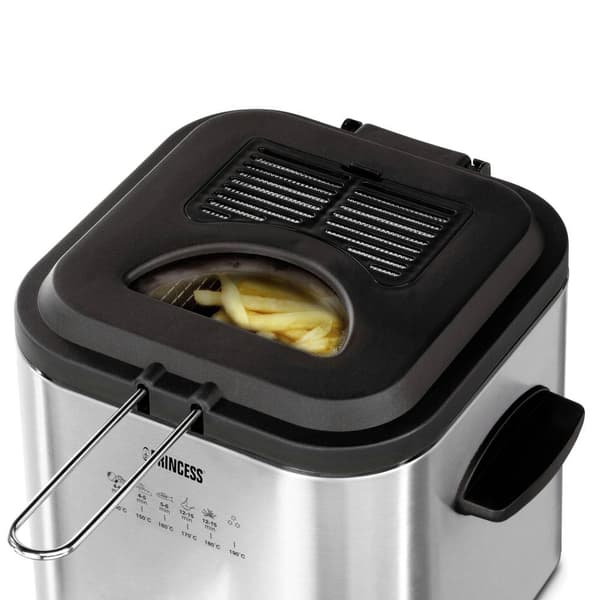 Princess 182611 Fritös 1.2 l 840 W 6 fonduegafflar Rostfritt stål (borstat)