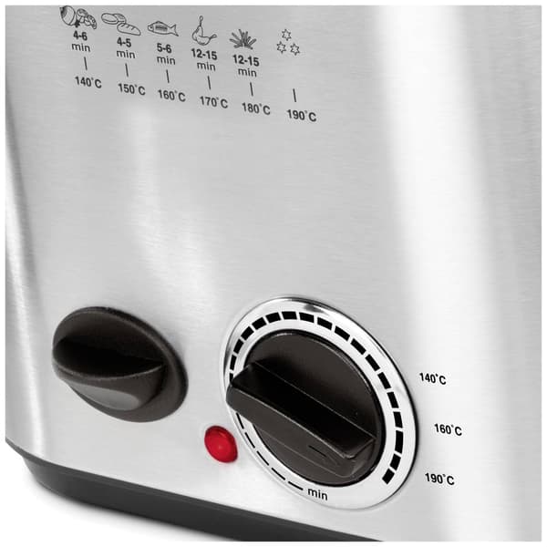 Princess 182611 Fritös 1.2 l 840 W 6 fonduegafflar Rostfritt stål (borstat)