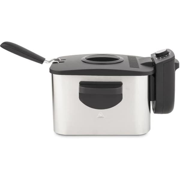 HKoeNIG DFX500 - Elektrisk fritös 3L - 2200W - Justerbar temperatur - Stomme i rostfritt stål - Avtagbar korg