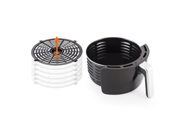 Tristar FR-6989 fritös Single 3,5 l Fristående 1500 W Svart, Silver