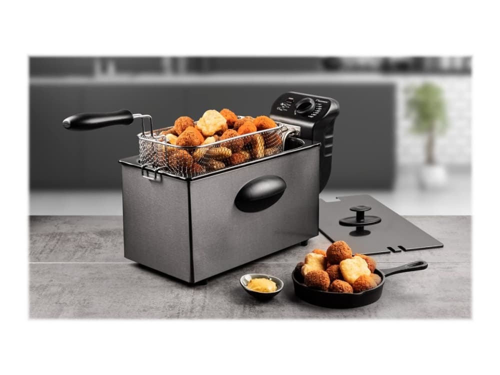Bestron CRISPY & CO AF357A - Fritös - 3.5 liter - 2000 W