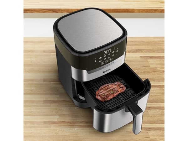 Tefal Easy Fry & Grill EY505D15, Varmluftsteger, 4,2 L, 80 °C, 200 °C, 6 person(er), 60 min.