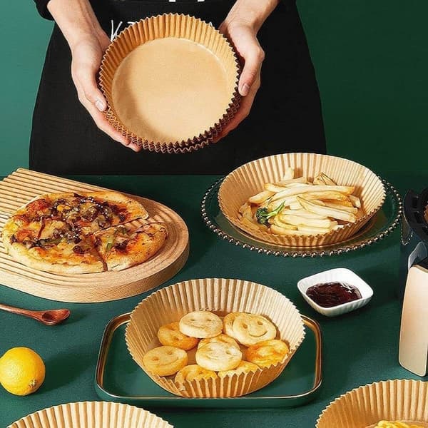 Bakplåtspapper till Airfryer - Non-stick - 50 Pack
