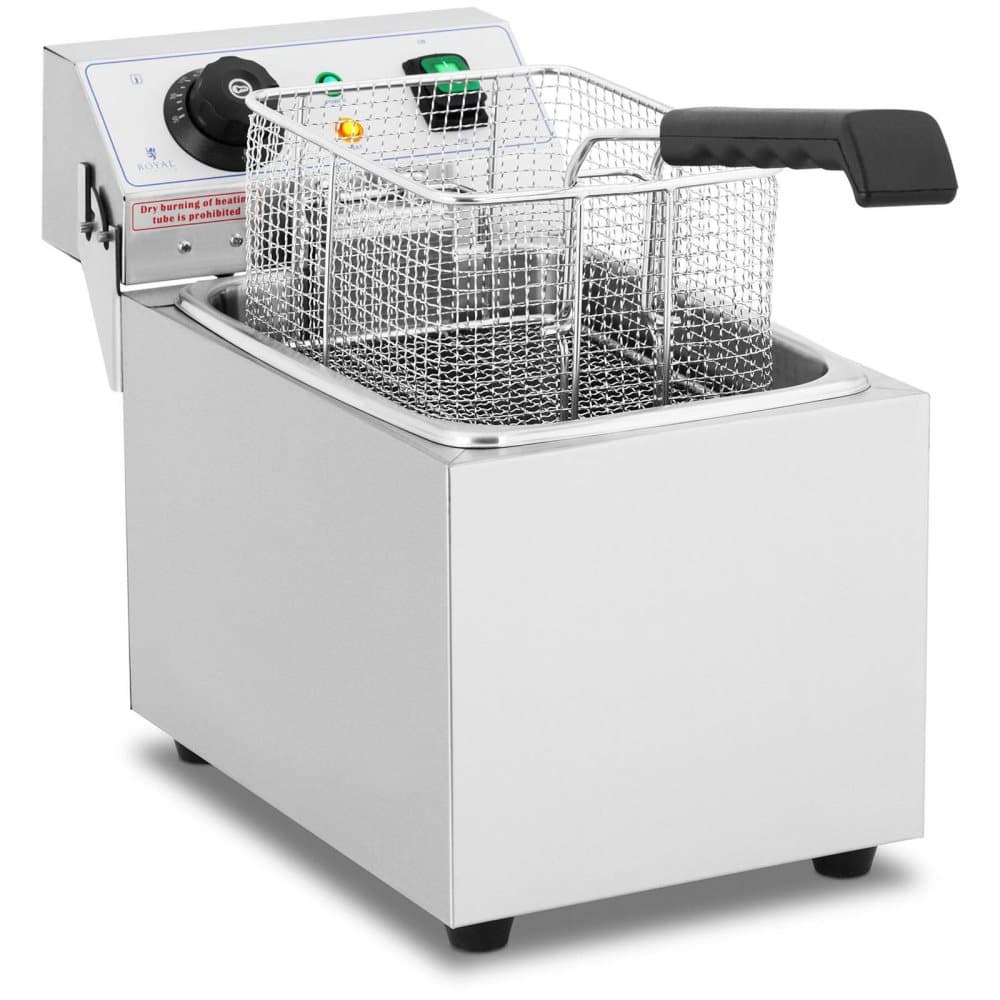 Royal Catering Elektrisk fritös - 8 liter - 230 V