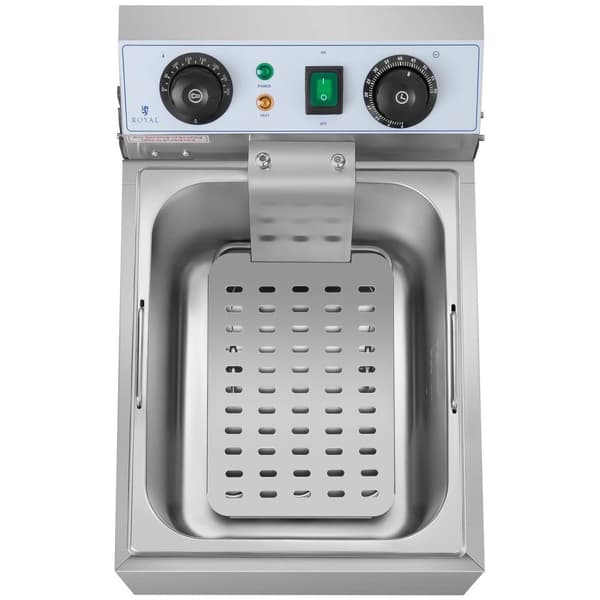 Royal Catering Fritös - 10 L - Timer - 230 V