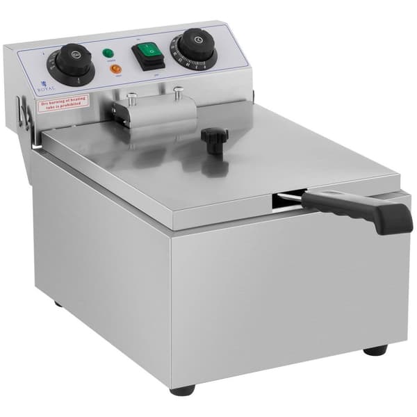 Royal Catering Fritös - 10 L - Timer - 230 V